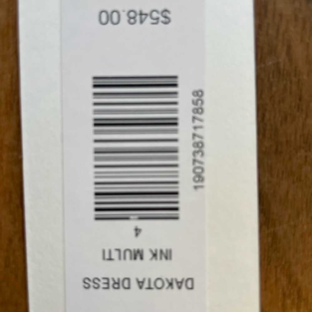 NEW Veronica Beard Dakota Floral Mini Dress Size 4 Ink Blue Chiffon Wrap… - Picture 10 of 10